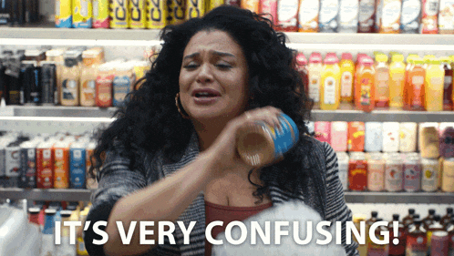GIF that says, "It's very confusing!" which is a common feeling when creating a DIY website.