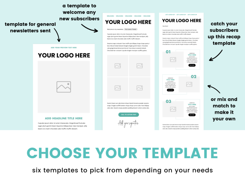 Flodesk Newsletter Templates - Image 2