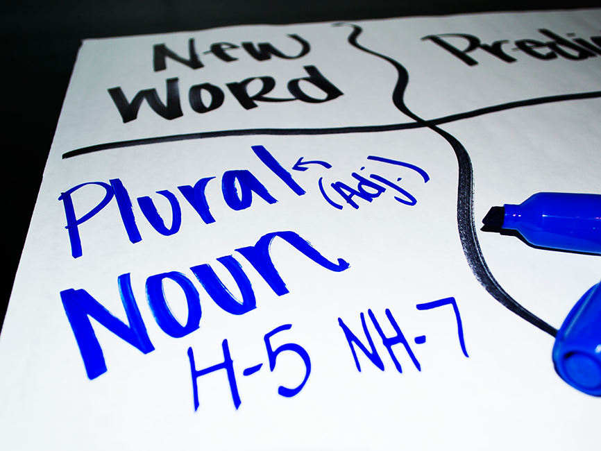 Introduce Words using a CCD