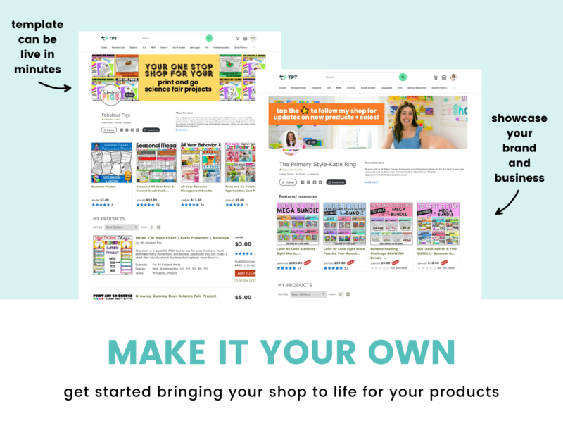 TPT Profile Banner Templates - Image 3
