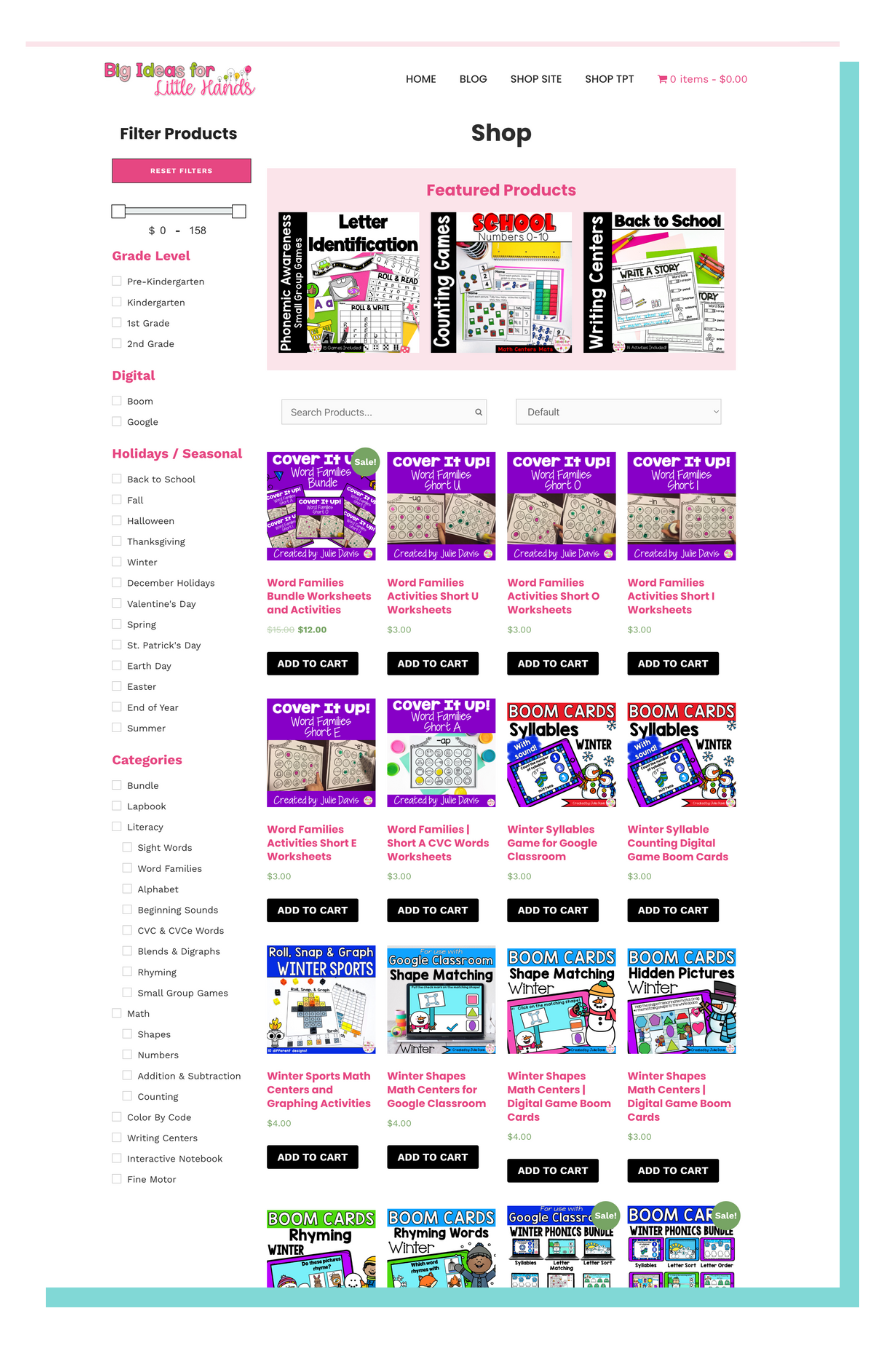 PORTFOLIO - Julie Shop