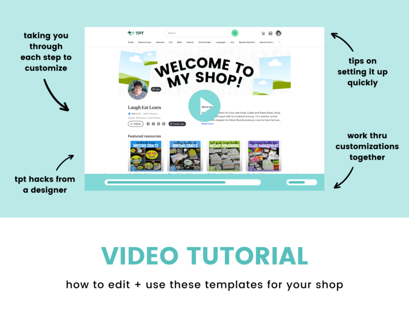 TPT Profile Banner Templates - Image 4